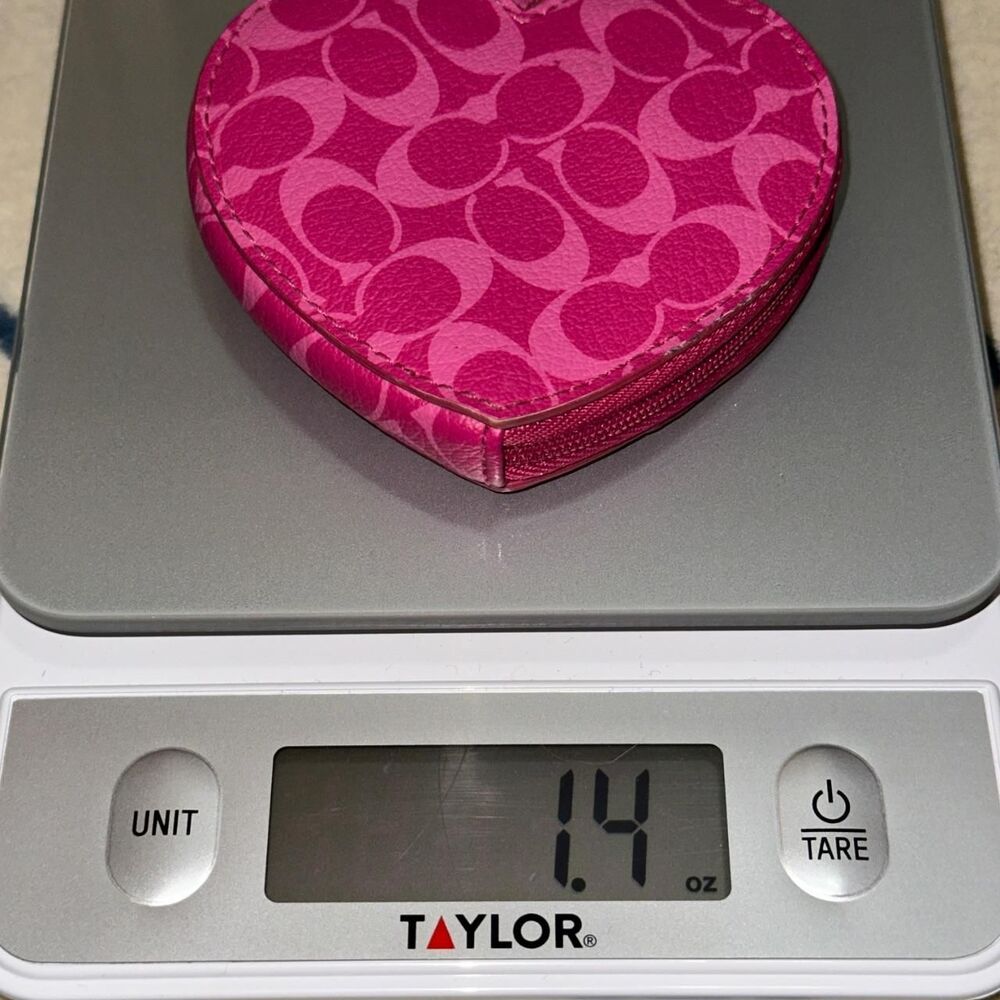 Vintage Y2K Coach Heart Coin Case - Picture 4 of 4